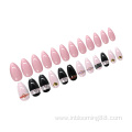 Wholesale 24 Pieces Long Ballerina Colorful Ballerina Nails